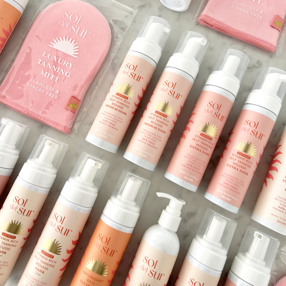 Self Tan Glow Duo - Dark Clear