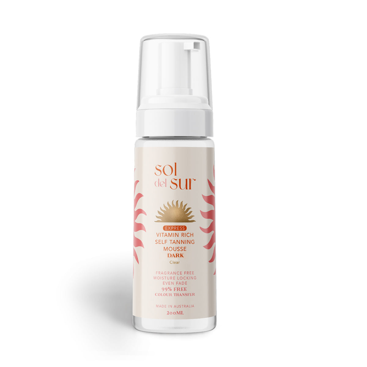 Express CLEAR Vitamin Rich Self Tanning Mousse - Dark